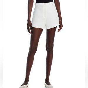 AQUA High Waist Twill Short